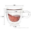 Drinking Glassware Cappuccino Glass Mugs